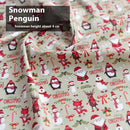 Christmas Fabric Creative Fabric Cotton Handicraft DIY Material Cotton Doll Cartoon Clothes For The Elderly