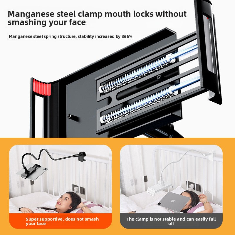 Flat-panel support phone stand