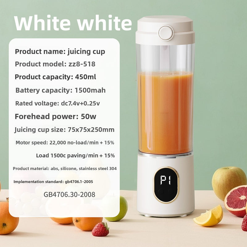 USB Rechargeable Portable Juicer Blender Cup