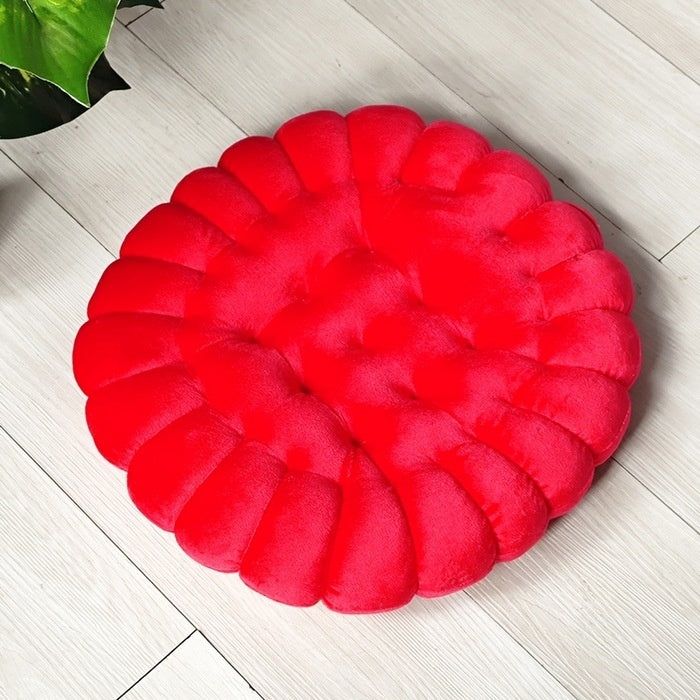 Nordic Creative Soft Plush Simulation Biscuit Office Seat Cushion