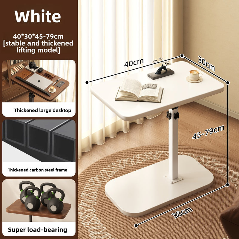Small table, height-adjustable coffee table and storage rack