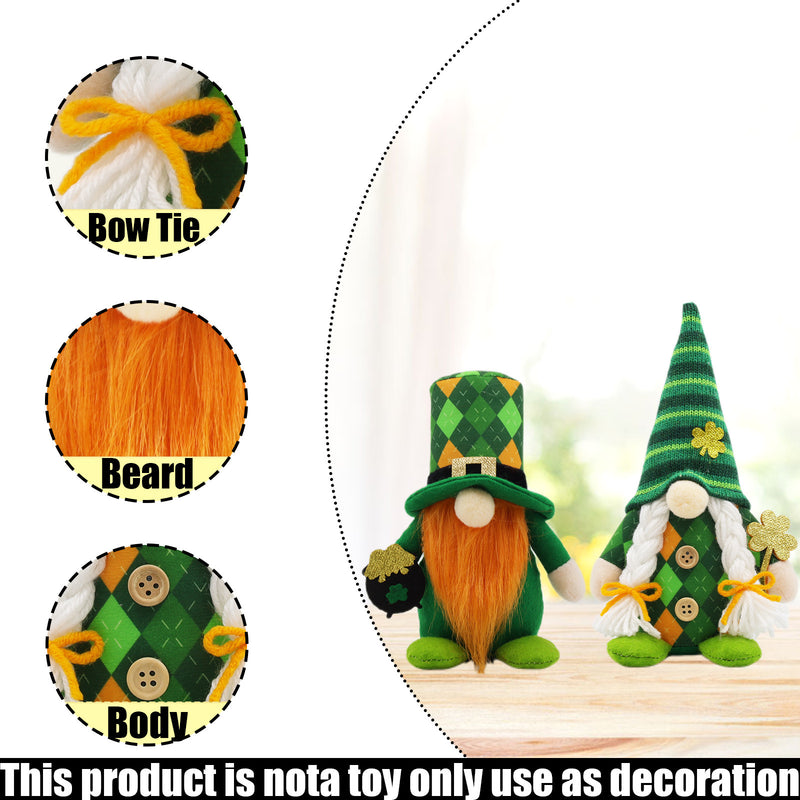 St Patrick's Irish Day Green Leaf Festival Decoration Clover Essence