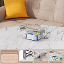 Portable Multi-Layer Transparent Medicine Storage Box