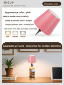 Bottle-shaped lamp - plug-in bedside lamp