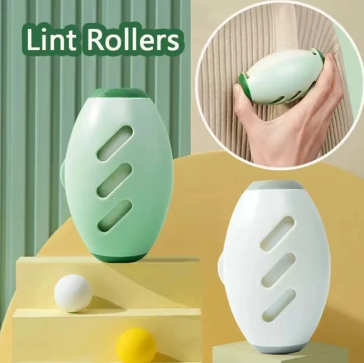 Mini Lint Roller Portable Roller Brush Cat Dog Hair Remove Reusable Multi-Surface Removal Tool Washable Hair Sticking Machine - TrendTrove