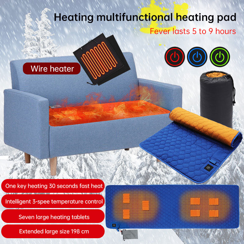 Winter Leg Warmers Foot Warmers Smart Heating Cold Proof Sleeping Bag Pad Outdoor Camping Portable Charging Heating Pad - TrendTrove