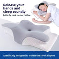 Ergonomic Memory Foam Neck Support Pillow