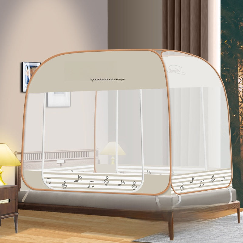 Foldable Installation-Free Yurt Mosquito Net for Home