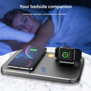 Wireless Charger Stand with Fast Charging, Night Light, and USB Port