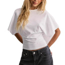 Round Neck Short-Sleeved T-Shirt