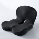 Memory Foam Seat Cushion with Backrest for Office and Home