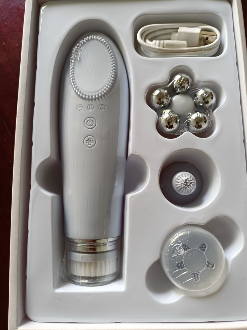 Electric Warm Facial Cleansing Massager