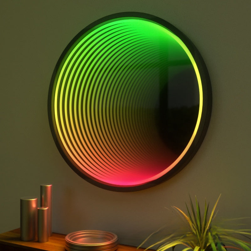 Multi-Layer LED Abyss Mirror Wall Light for Modern Decoration