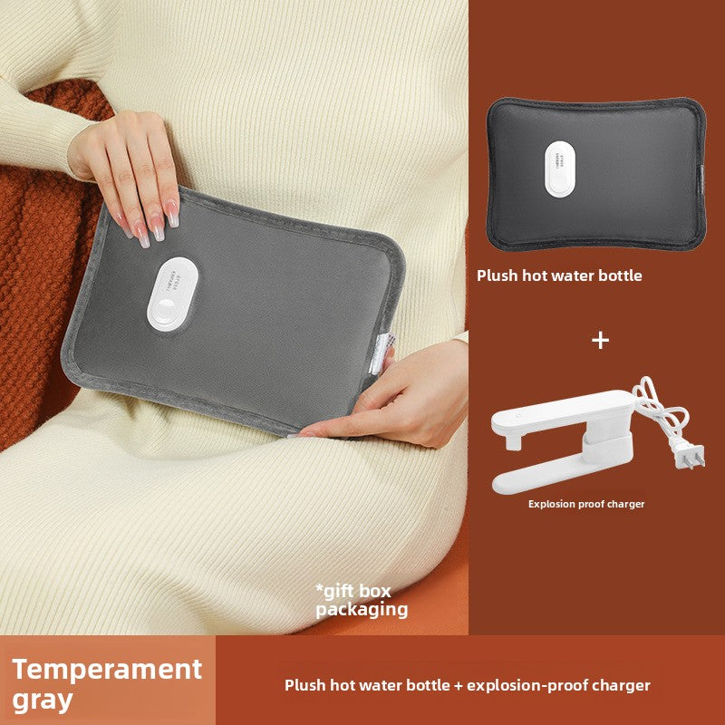 Rechargeable Flannel Hot Water Bag