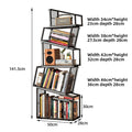 Modern Wrought Iron Corner Bookshelf