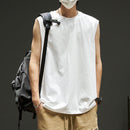 Men's Quick-Dry Sleeveless T-Shirt Loose Fit Workout Top