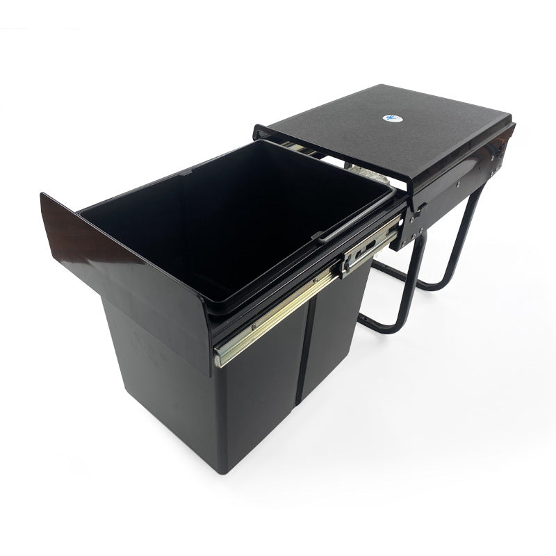 Pull-out Embedded Kitchen Trash Bin