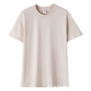 Combed Cotton Short-Sleeved T-Shirt