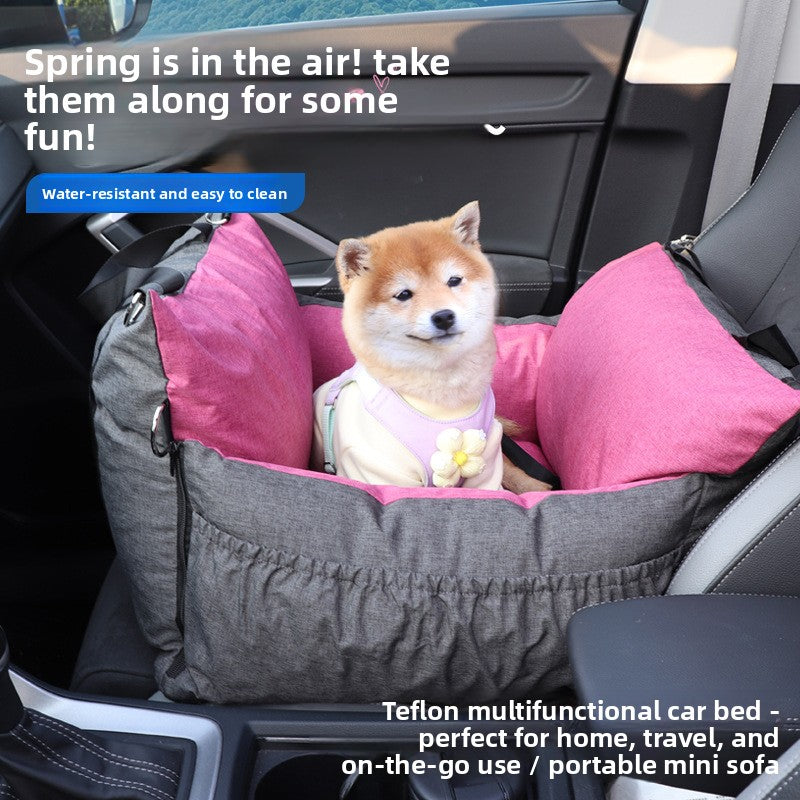 Pet car safety seat