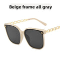 Fashion Women's Chain Leg Star Sunglasses