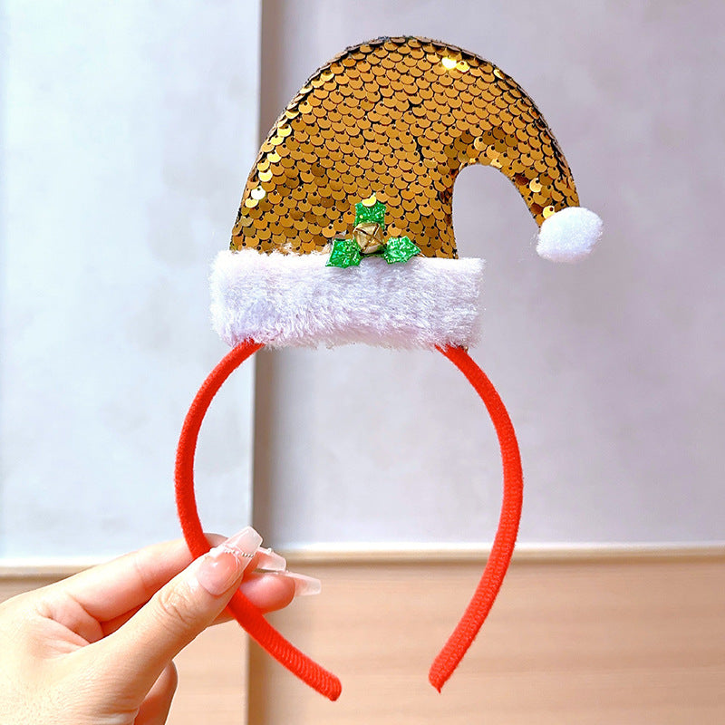 Christmas antler hairpin