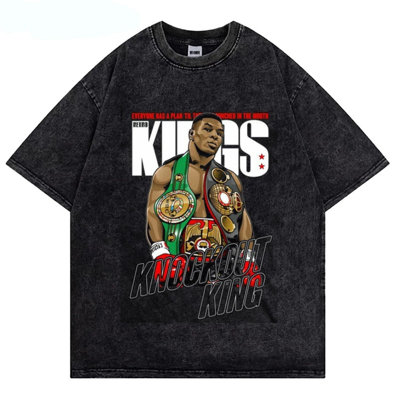 Mike Tyson Vintage Boxing Cotton T-Shirt