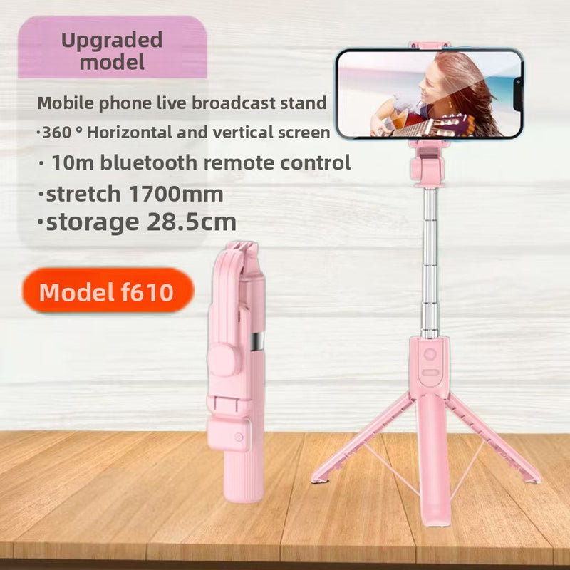 Mini portable selfie device with Bluetooth remote control