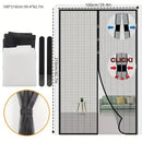 Magnetic Anti Mosquito Door Curtain with No Drill Installation