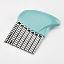 Stainless Steel Wave Potato Cutter Manual Multipurpose Slicer Cut French Fries Kitchen Gadgets