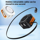 حامل هاتف مغناطيسي من ماجاسيف، شاحن لاسلكي لسطح المكتب، ثلاثة في واحد