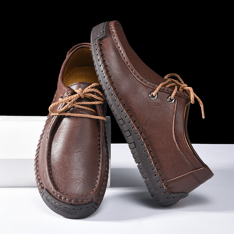 Seasons Hand-stitched Men's Shoes Lace-up