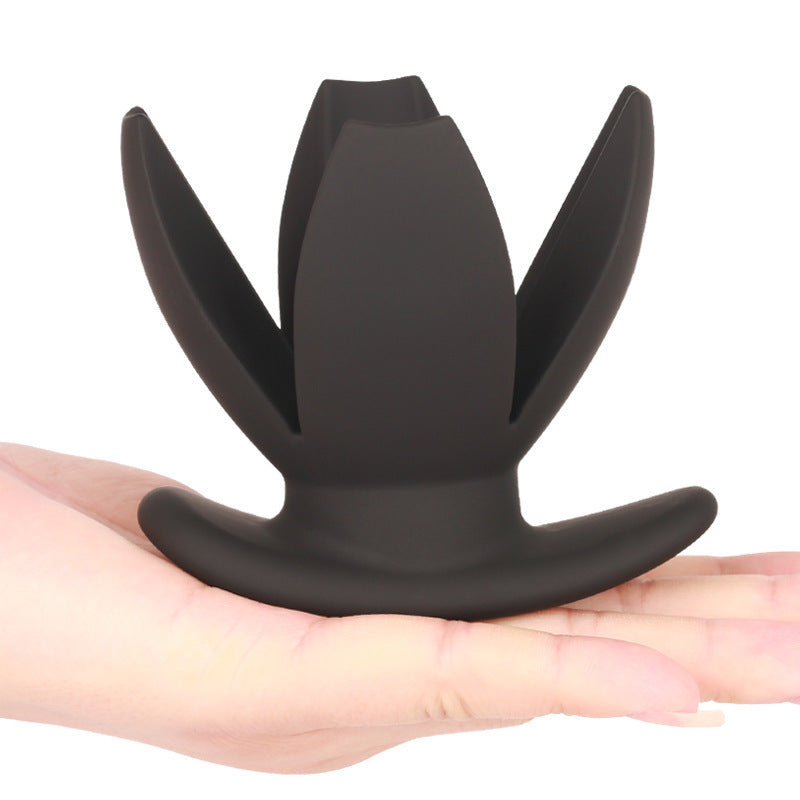 Four-petal Flowering Silicone Anal Expander