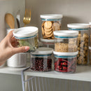 Transparent storage jars for household kitchens