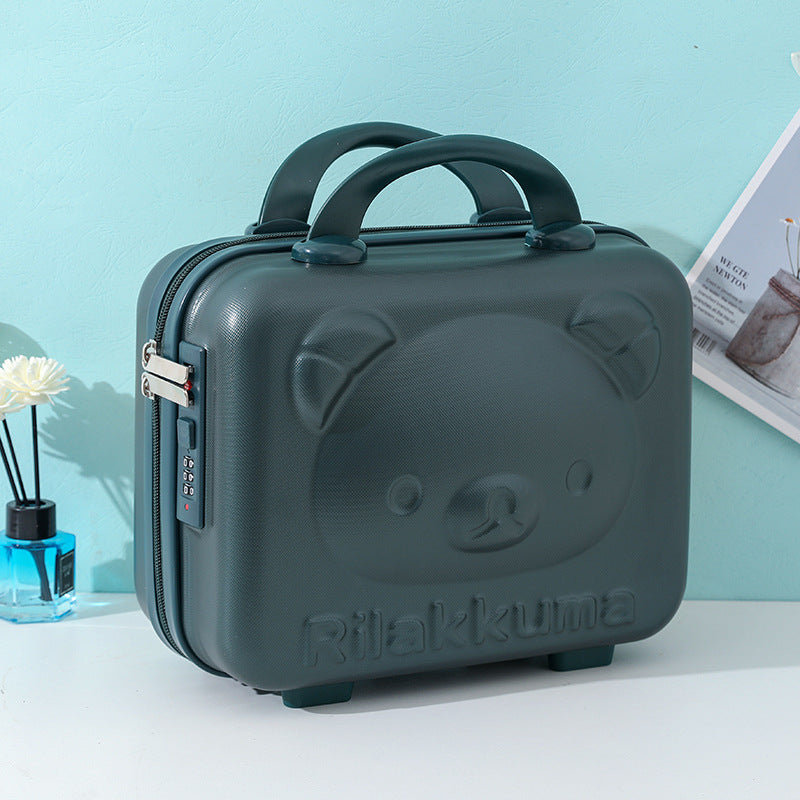 A 14-inch mini cosmetic case for hand luggage