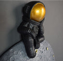 Modern Light Luxury Astronaut Wall Clock