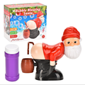 Funny Santa Claus Electric Bubble Machine with Lights and Music