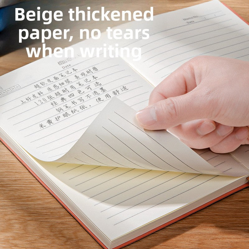 Leather office notebook