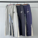 Men's Hand-Painted Splatter Ink Casual Sweatpants
