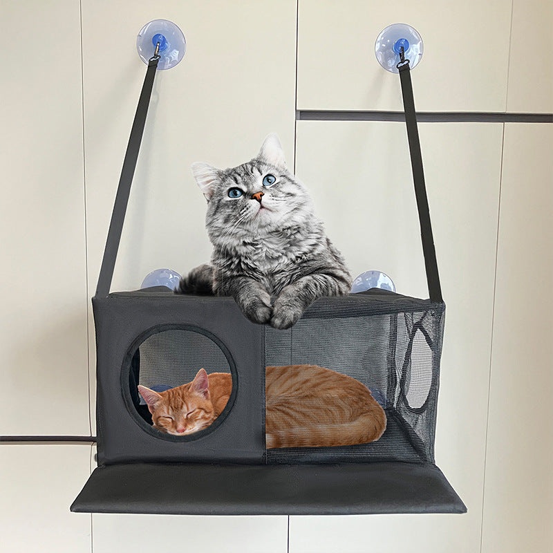 hanging cat bed
