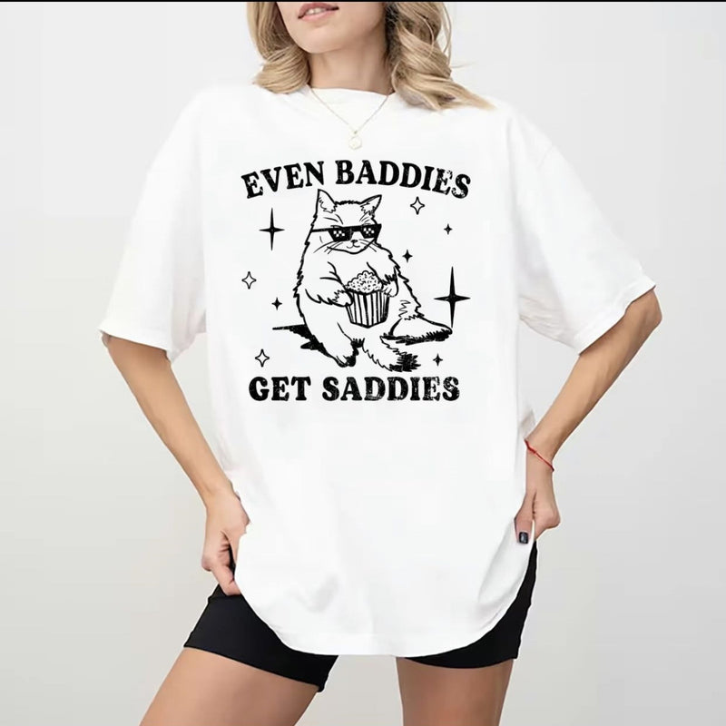 Frying snowflakes and washing them to create an aged T-shirt