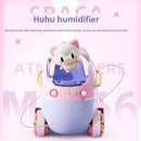 Mini Rechargeable Humidifier with Aromatherapy and Night Light for Kids
