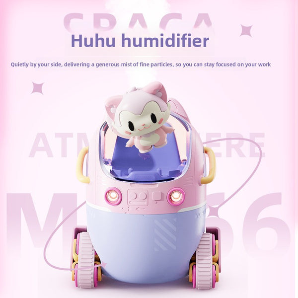 Mini Rechargeable Humidifier with Aromatherapy and Night Light for Kids