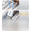 Seven-in-one multi-functional computer keyboard cleaning brush