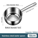 Thickened Stainless Steel Kitchen Water Spoon