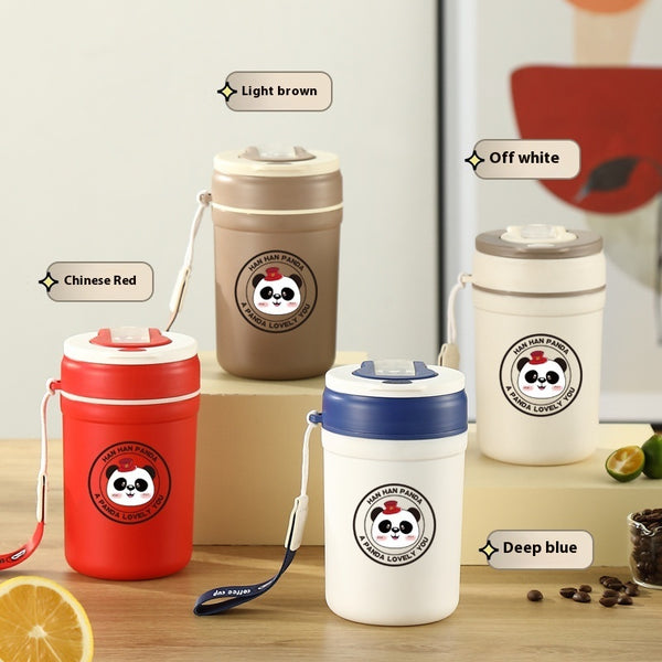 Portable Good-looking Straw Office Coffee Cup