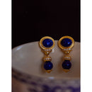 Rarely-seen vintage Mediterranean earrings