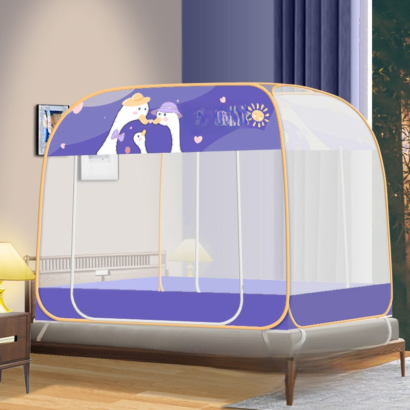 Foldable Installation-Free Yurt Mosquito Net for Home