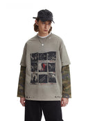 Men's camouflage T-shirt