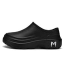 Fashion Men's Labor Protection Shoes EVA Lightweight Oil-proof Waterproof Chef Shoes