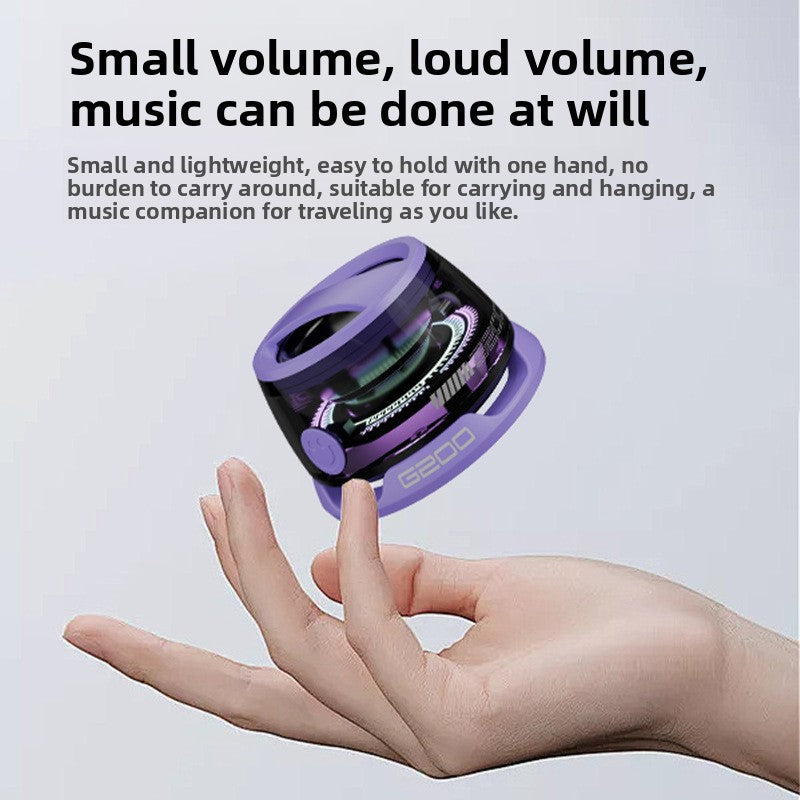 Bluetooth speaker, colorful light, magnetic phone stand